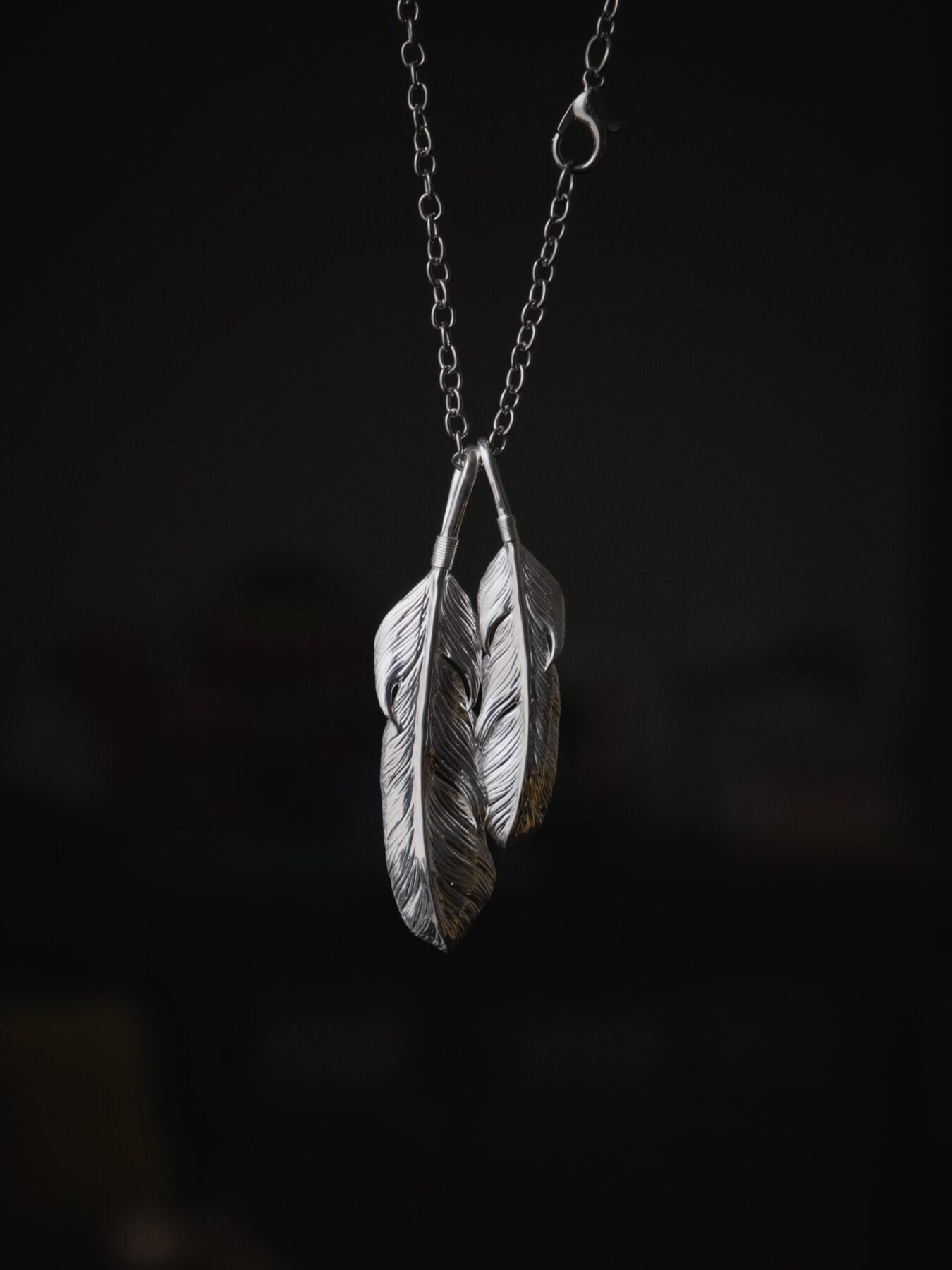 DSCF1828 FEATHER Pendant (S)