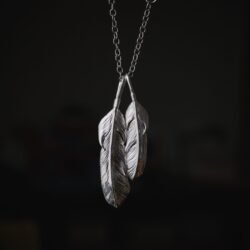 DSCF1828 FEATHER Pendant (S)