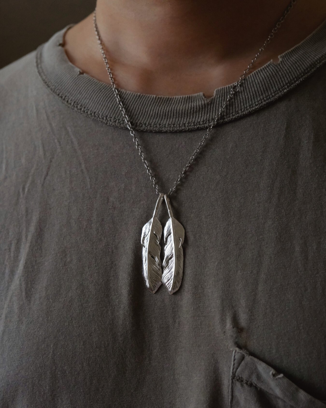 FEATHER Pendant (L)